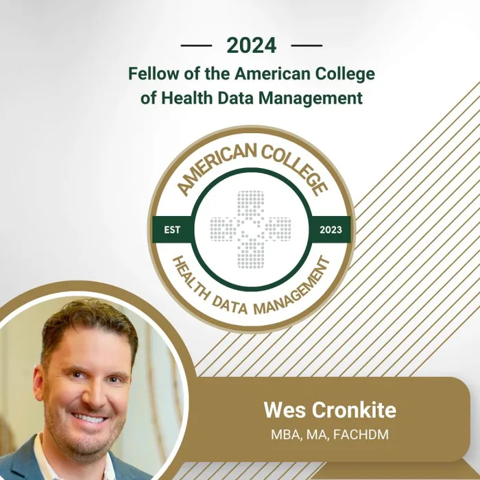 Fellow of the American College of Health Data Management, 2024